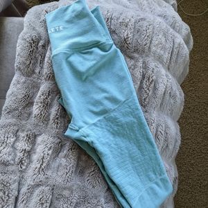 Alphalete revival leggings light blue